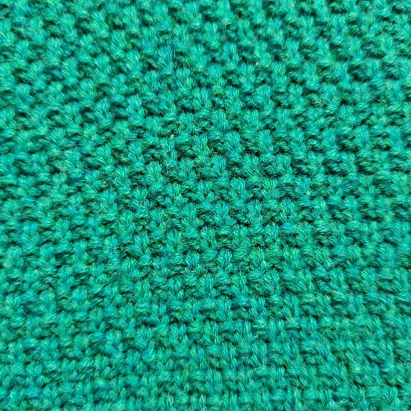 Loft Women's Size Small Green Knit Crew Neck Sweater Comfortable Textured - Picture 5 of 13